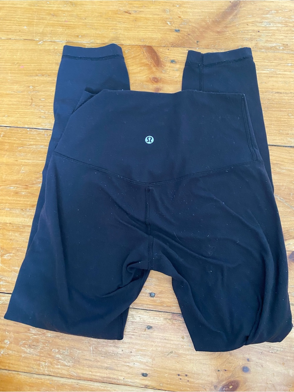 lululemon athletica Black High-Rise Athletic Leggings size 4